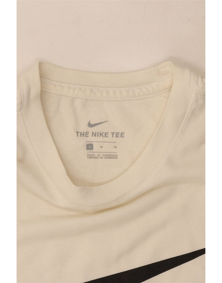 Nike Herren-T-Shirt mit Grafik, mittelweiße Baumwolle