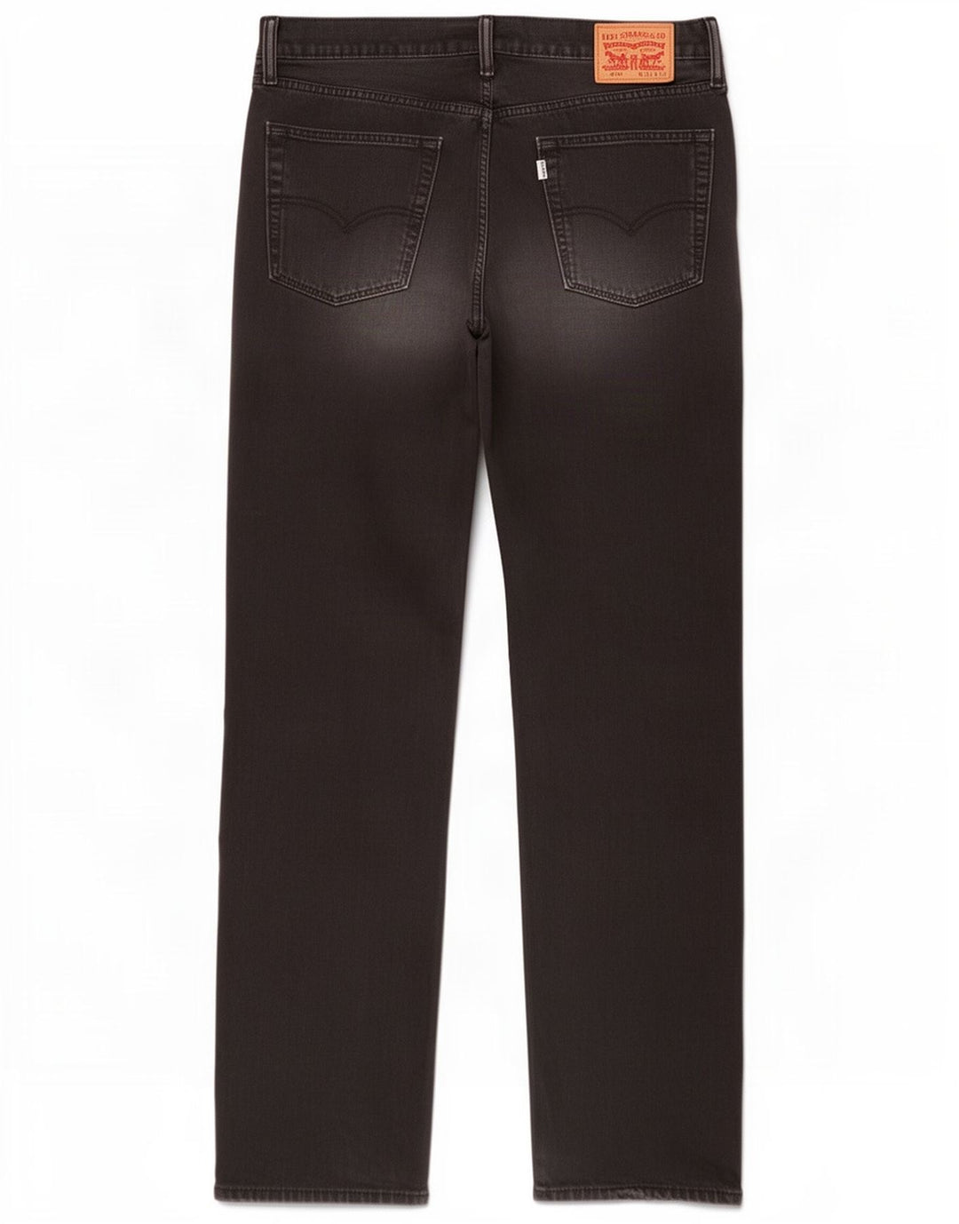 Levi's Herren 514 Straight Jeans W36 L32 Schwarze Baumwolle