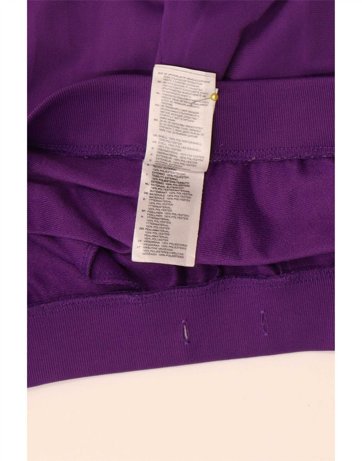 Adidas Damen Trainingshose UK 8/10 Small Lila Polyester