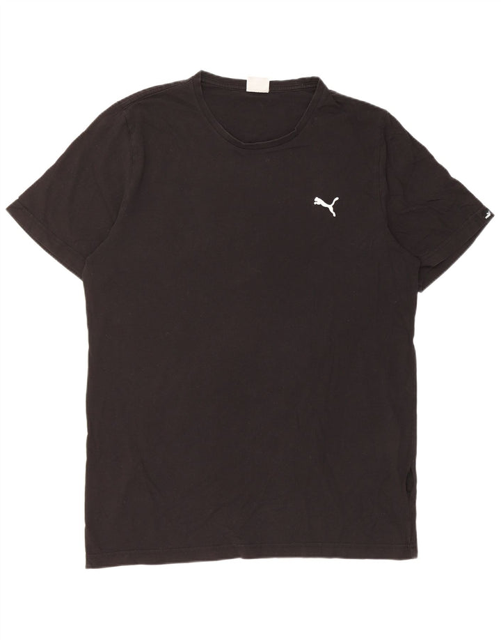 Puma Herren T-Shirt Top Large Schwarz