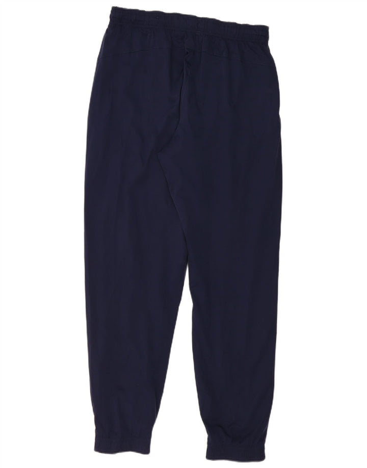 PUMA Herren-Trainingshose, Jogginghose, groß, marineblaues Nylon