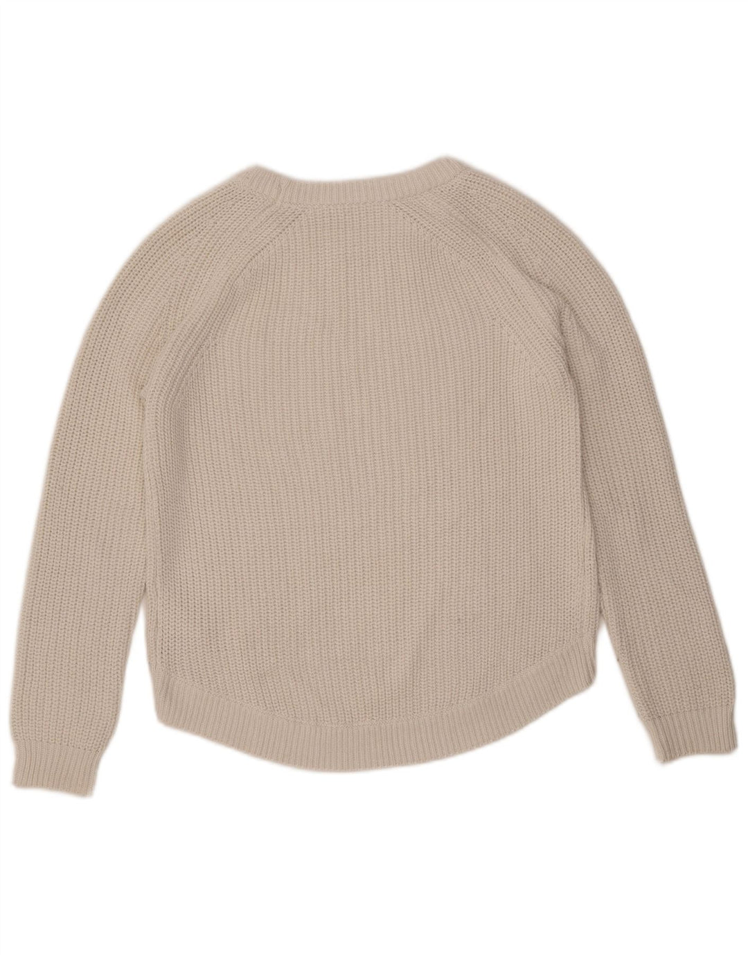 GUESS Damen-Pullover in Übergröße mit U-Boot-Ausschnitt, Gr. 6, Größe S, weiße Baumwolle