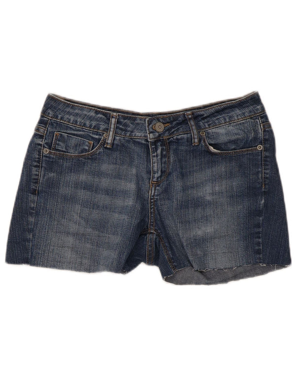 Zara Damen Jeansshorts EU 34 2XS W24 Blau