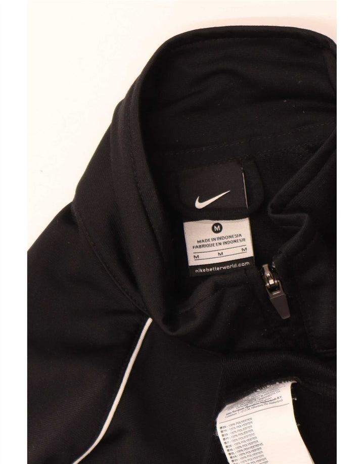 Nike Herren-Trainingsanzug-Oberjacke, Mittelschwarzes Polyester