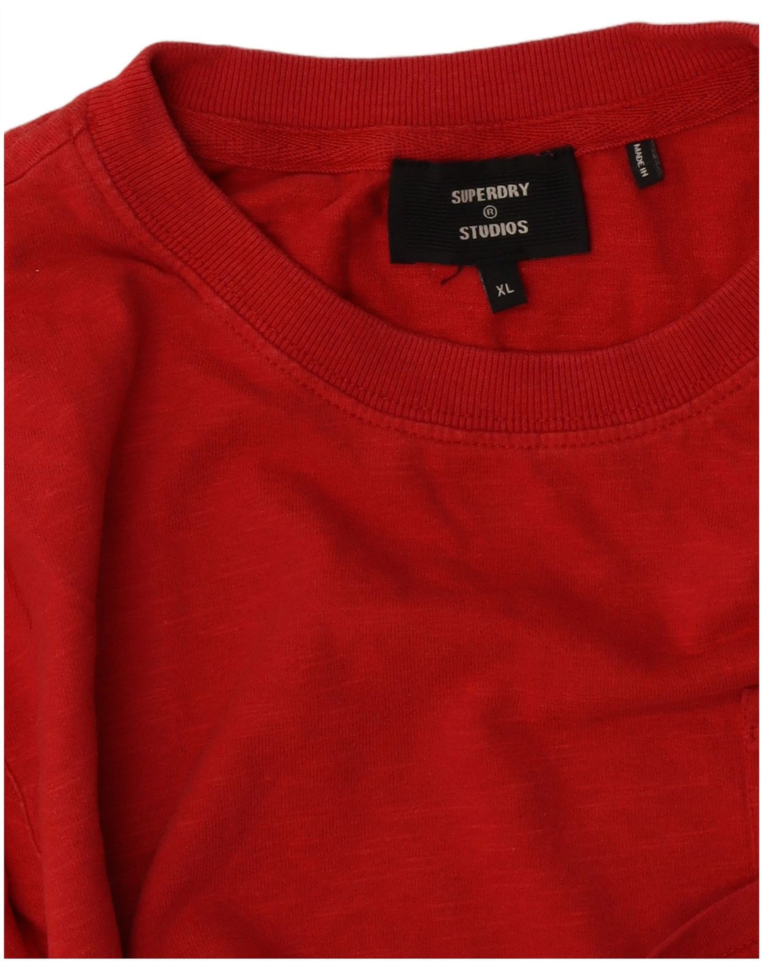 Superdry Herren Regular Fit T-Shirt Top XL Rot