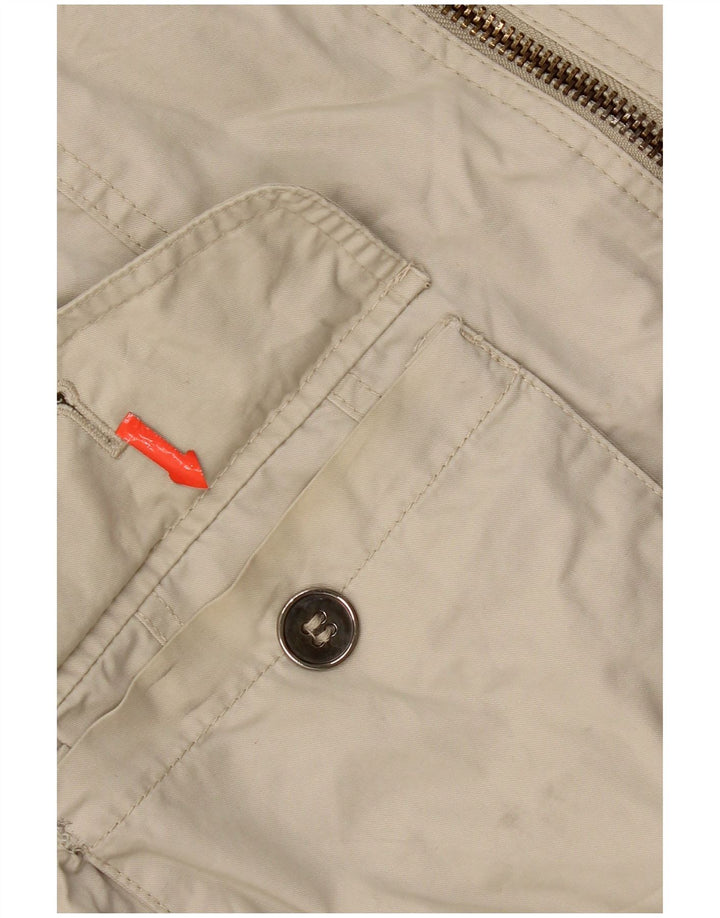 Zara Damen Bomberjacke UK 14 Large Beige