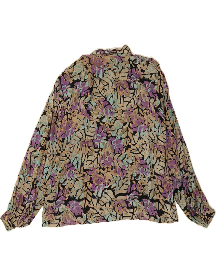 CLOCK HOUSE Womens Shirt Blouse EU 38/40 Medium Multicoloured Floral Vintage CLOCK HOUSE and Second-Hand CLOCK HOUSE from Messina Hembry 