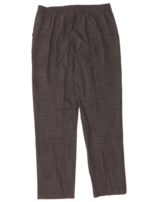 Marks & Spencer Damen Tapered Casual Hose UK 12 Medium W32 L28 Grau