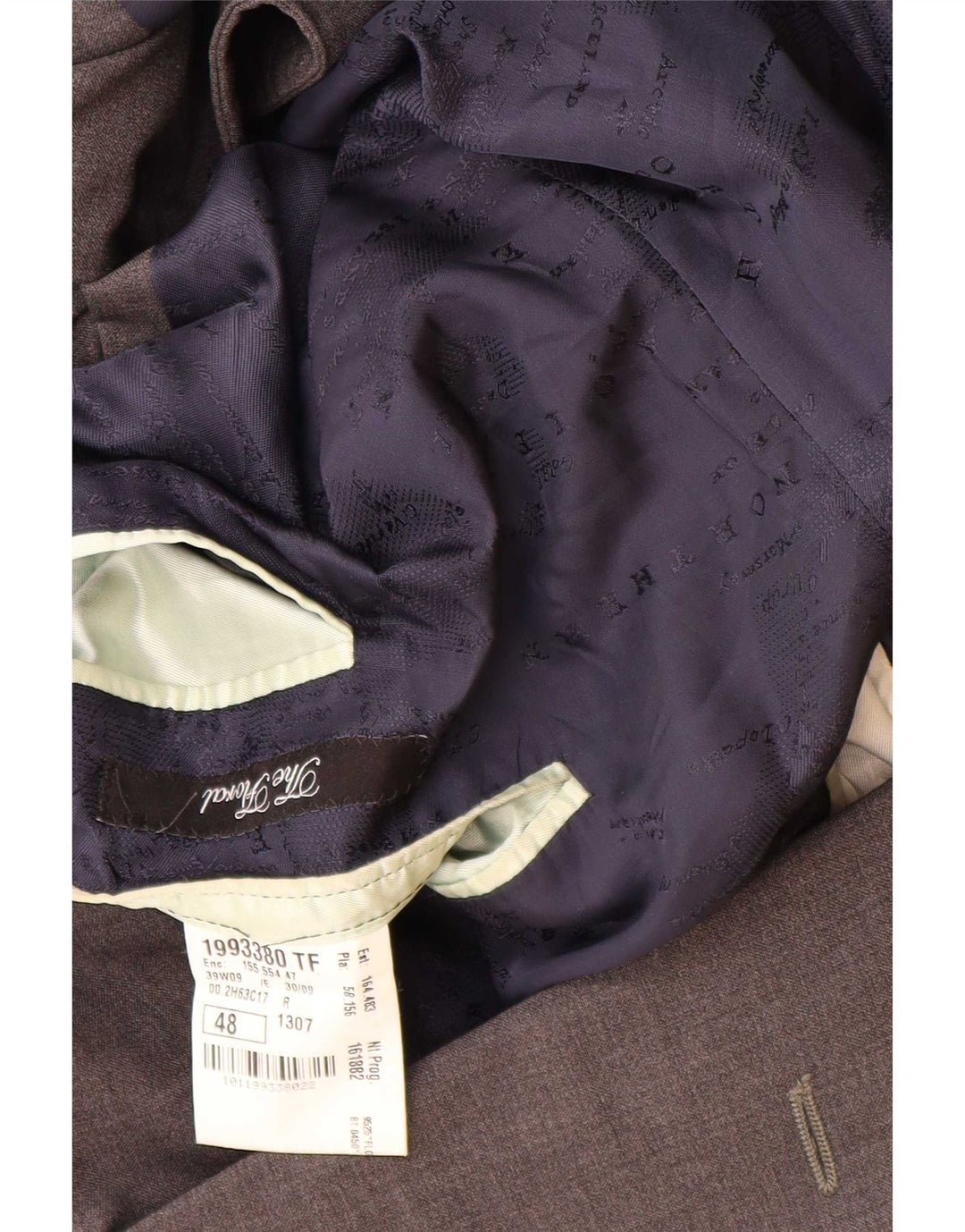 Paul Smith Herren 2-Knopf-Blazerjacke IT 48 Mittelgrau