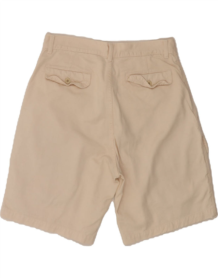 SISLEY Mens Cargo Shorts IT 48 Medium W32  Off White Cotton Vintage Sisley and Second-Hand Sisley from Messina Hembry 