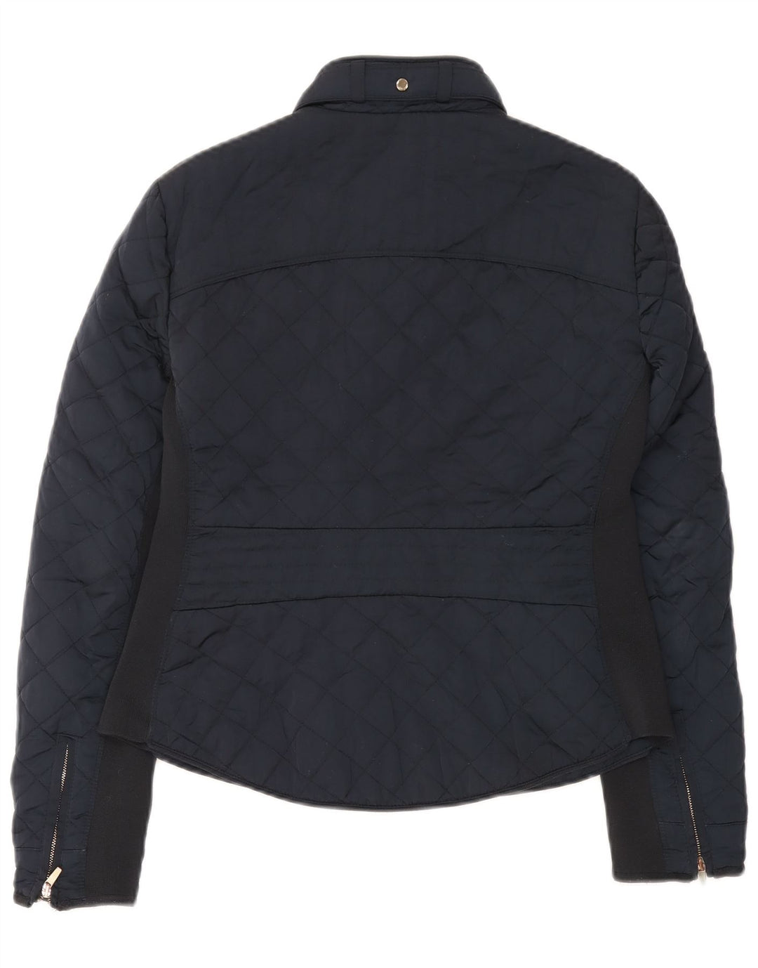 Zara Damen Steppjacke UK 14 Large Marineblau