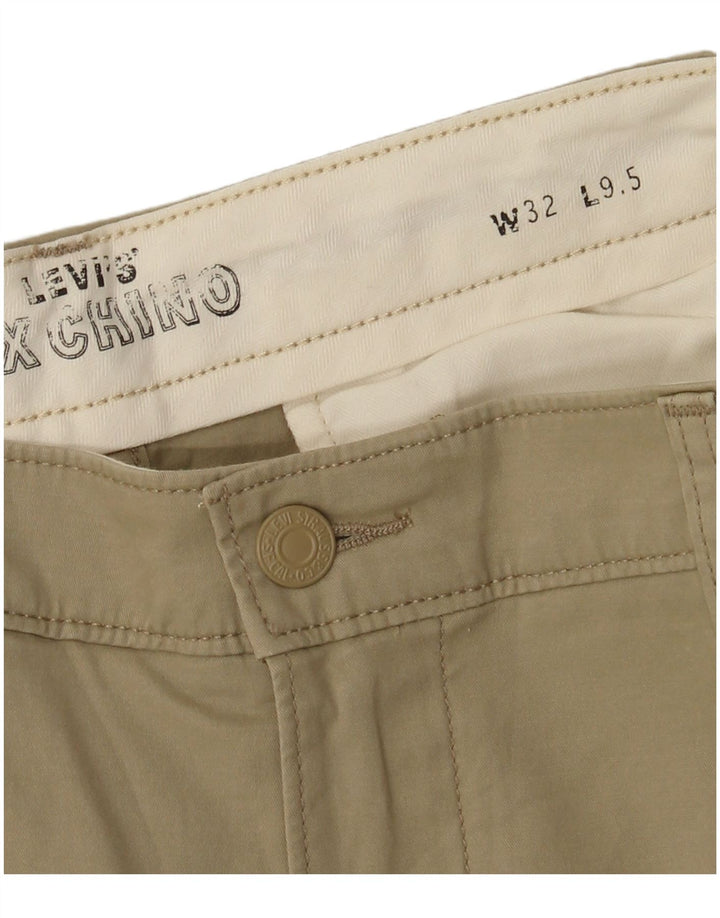 Levi's Herren Chinoshorts W32 Mittelbeige Baumwolle