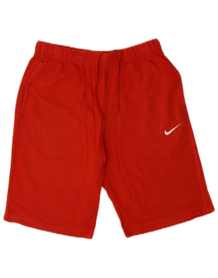 Nike Herren Chino Shorts Medium W30 Rote Baumwolle