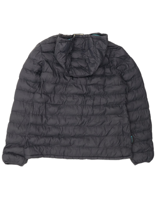 Mountain Warehouse Übergroße wattierte Damenjacke mit Kapuze, UK 18, XL, Marineblau