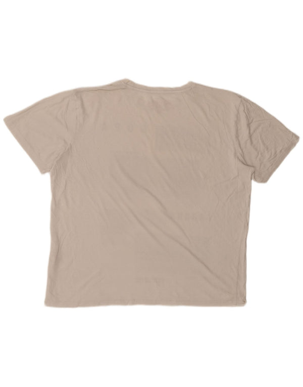 JACK & JONES Herren Grafik-T-Shirt-Oberteil XL aus weißer Baumwolle