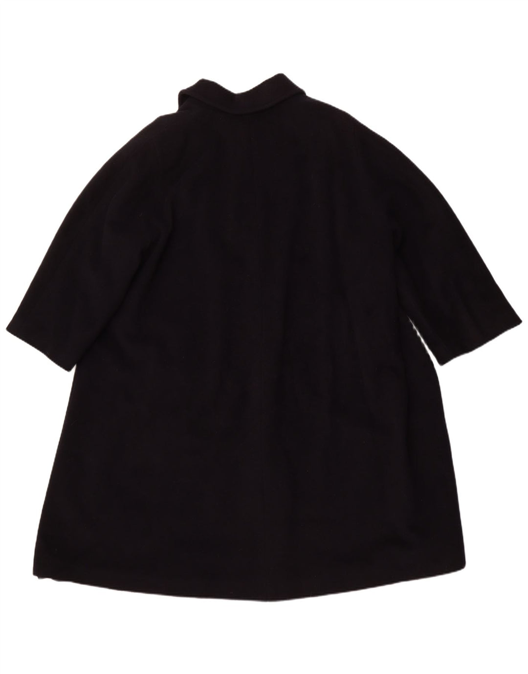 LUISA SPAGNOLI Damen Übergroßer Mantel UK 16 Große marineblaue Schurwolle