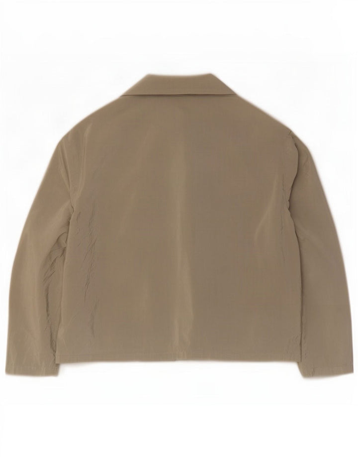 Pier Antonio Gaspari Damen-Strickjacke in Übergröße IT 42 Mittelgrau