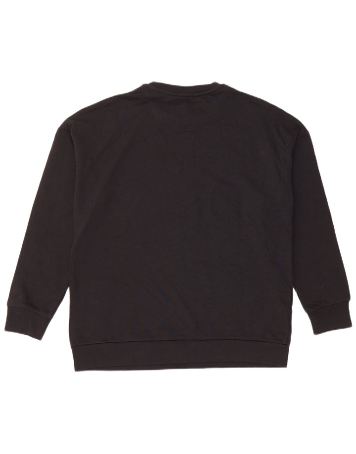 LYLE & SCOTT Herren-Sweatshirt-Pullover, mittelschwarze Baumwolle