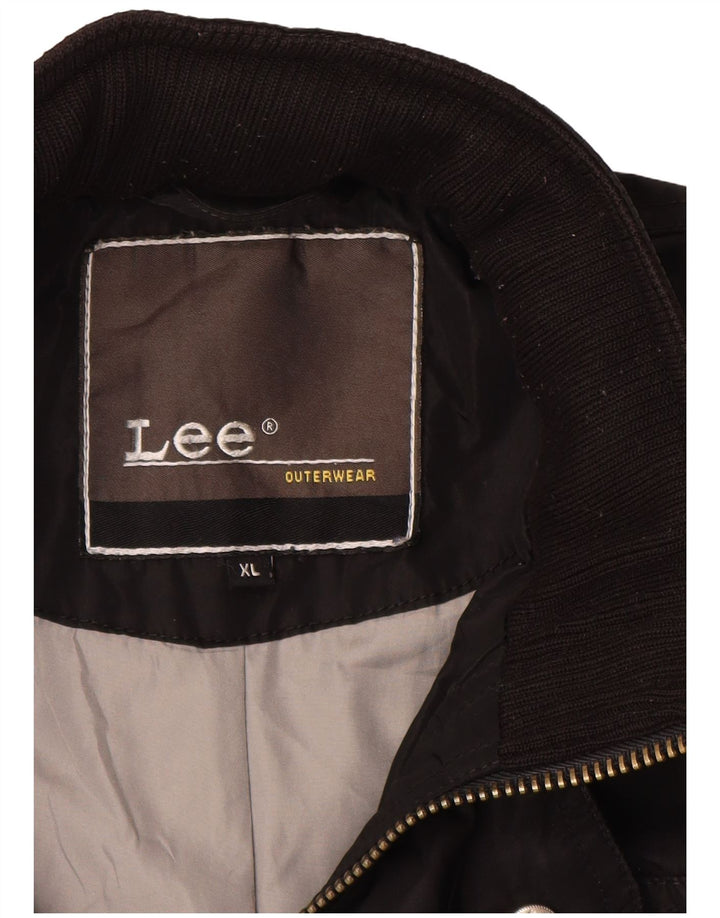 LEE Herren Utility Jacke UK 42 XL Schwarz Polyester