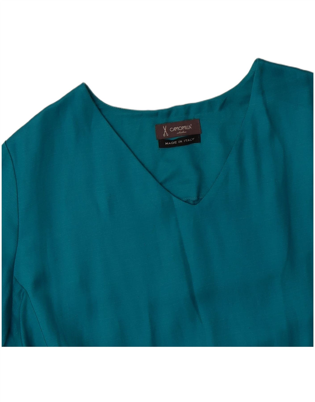 CAMOMILLA Womens Shift Dress UK 18 XL Blue Rayon