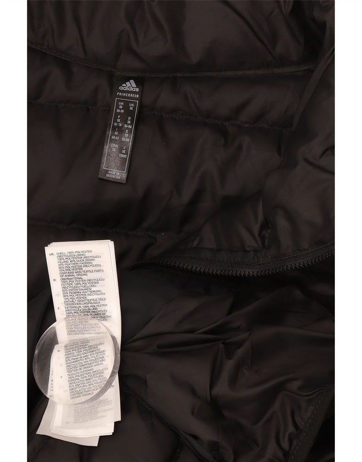 Adidas Damen Primegreen UK 28/30 3XL Schwarz Polyester