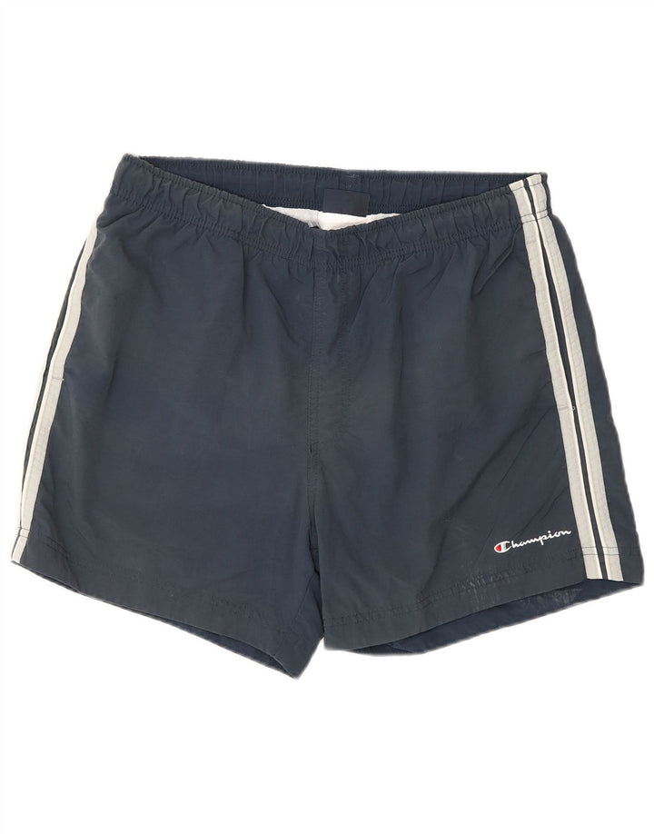 CHAMPION Herren-Sportshorts, groß, marineblaues Polyester