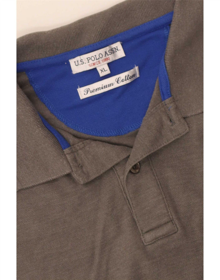U.S. Polo Assn. Herren Poloshirt XL Grau