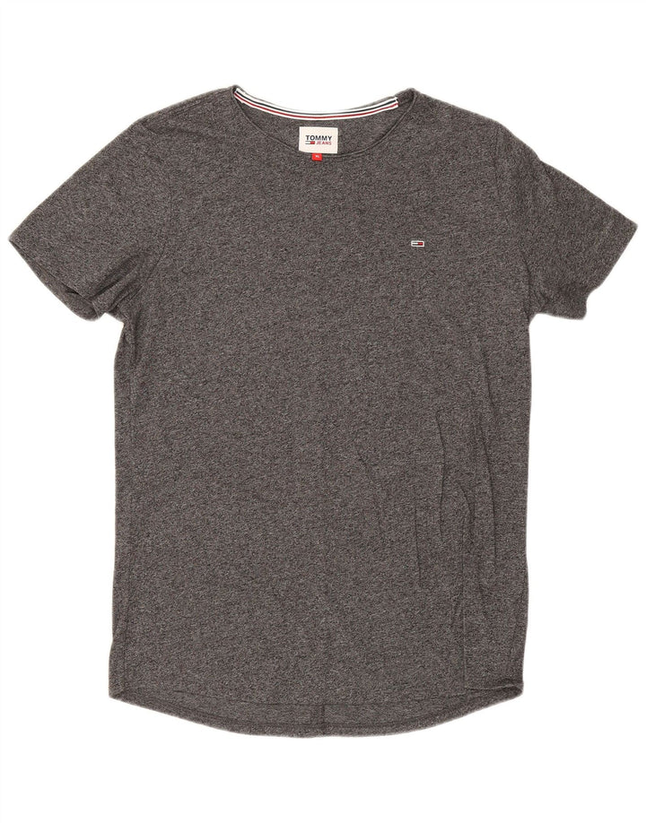 Tommy Hilfiger Herren T-Shirt Top XL Grau meliert
