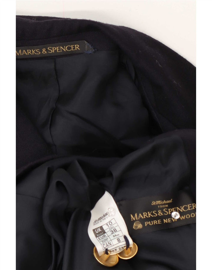 Marks & Spencer Damen-Blazer in Übergröße, Gr. 10, Marineblau