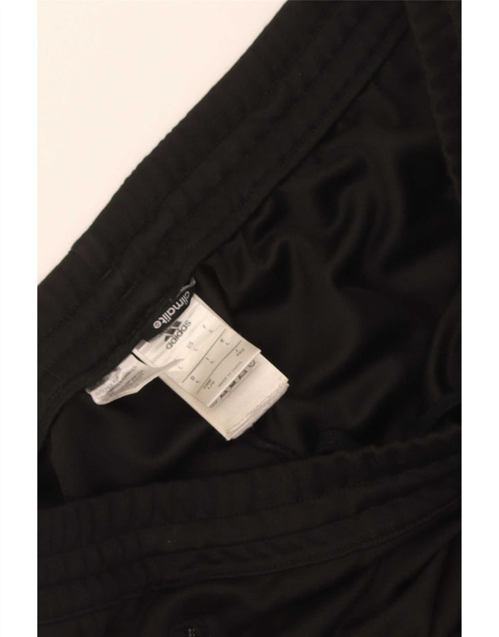 Adidas Herren Climalite Trainingshose, groß, aus schwarzem Polyester
