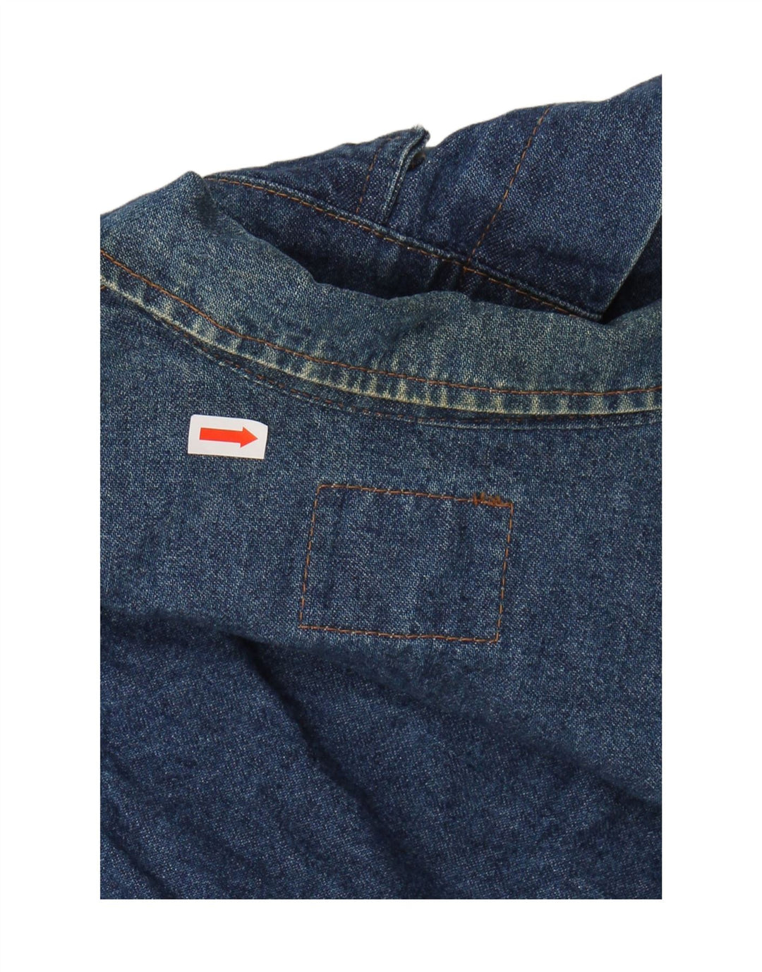 VINTAGE Mens Denim Jacket IT 48 Medium Blue Vintage Vintage and Second-Hand Vintage from Messina Hembry 