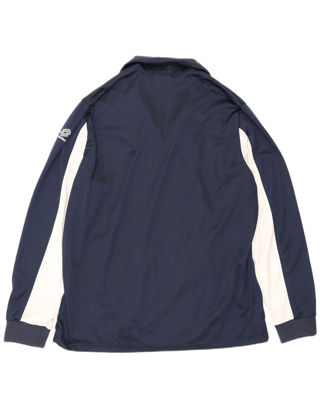 Lotto Herren-Trainingsanzug-Oberteil, Jacke, 3XL, Marineblau, Farbblock-Polyester