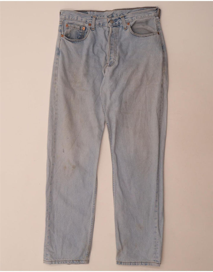 Levi's Herren 517 Straight Jeans W34 L32 Blaue Baumwolle