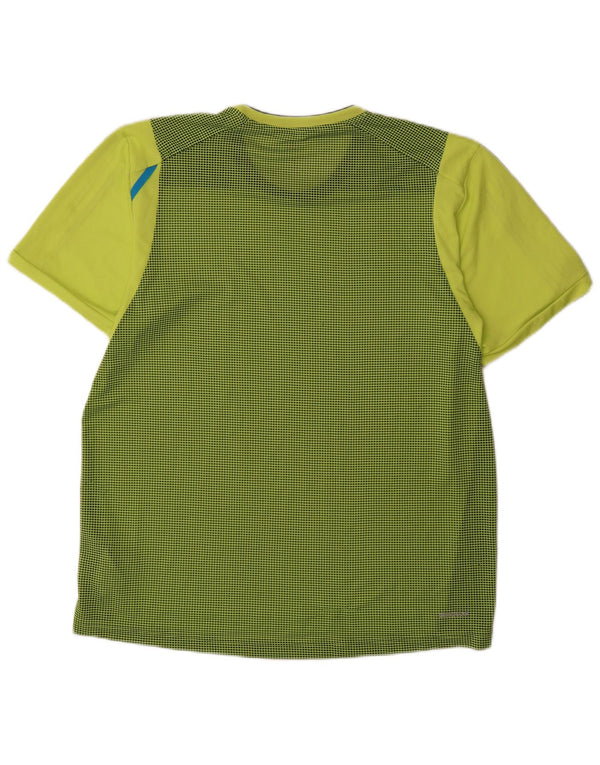 Adidas Herren Climacool T-Shirt Top Large Grün Polyester