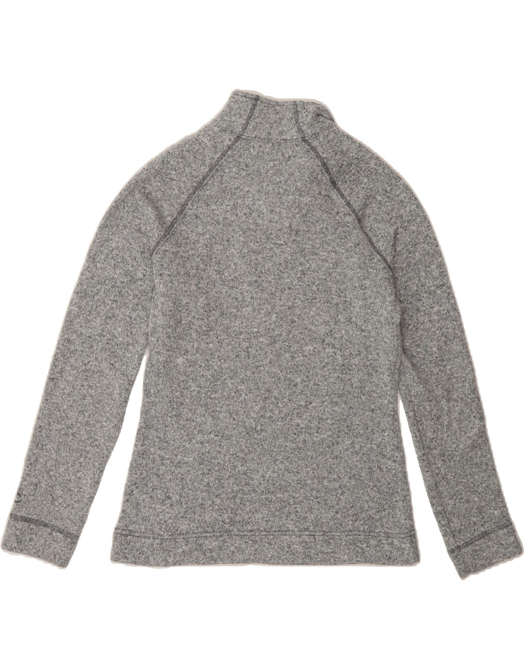 CHAMPION Womens Redhawk Sweatshirt Jumper UK 10 Small Grey Flecked Vintage Champion and Second-Hand Champion from Messina Hembry 