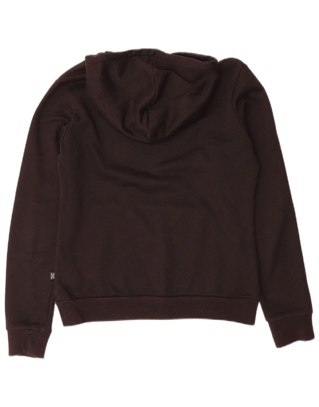 PUMA Damen Graphic Hoodie Pullover UK 10 Small Schwarz Polyester