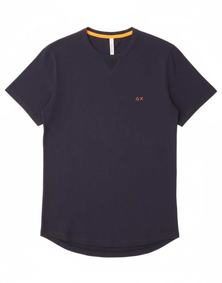 SUN68 Mens T-Shirt Top Medium Navy Blue Cotton Vintage Sun68 and Second-Hand Sun68 from Messina Hembry 
