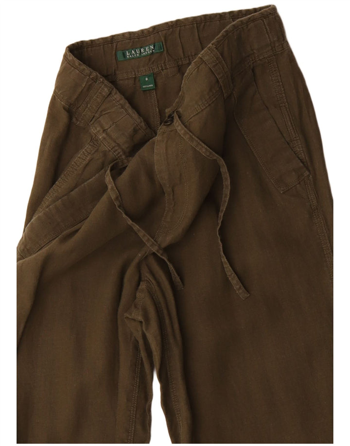 Ralph Lauren Damen-Chinohose mit lockerer Passform, US 8, M, W32, L31, Khaki