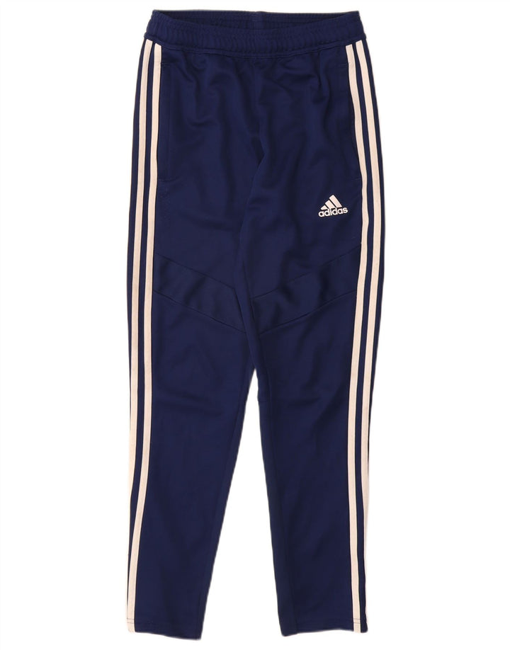 ADIDAS Climacool-Trainingshose für Jungen, 11–12 Jahre, marineblaues Polyester