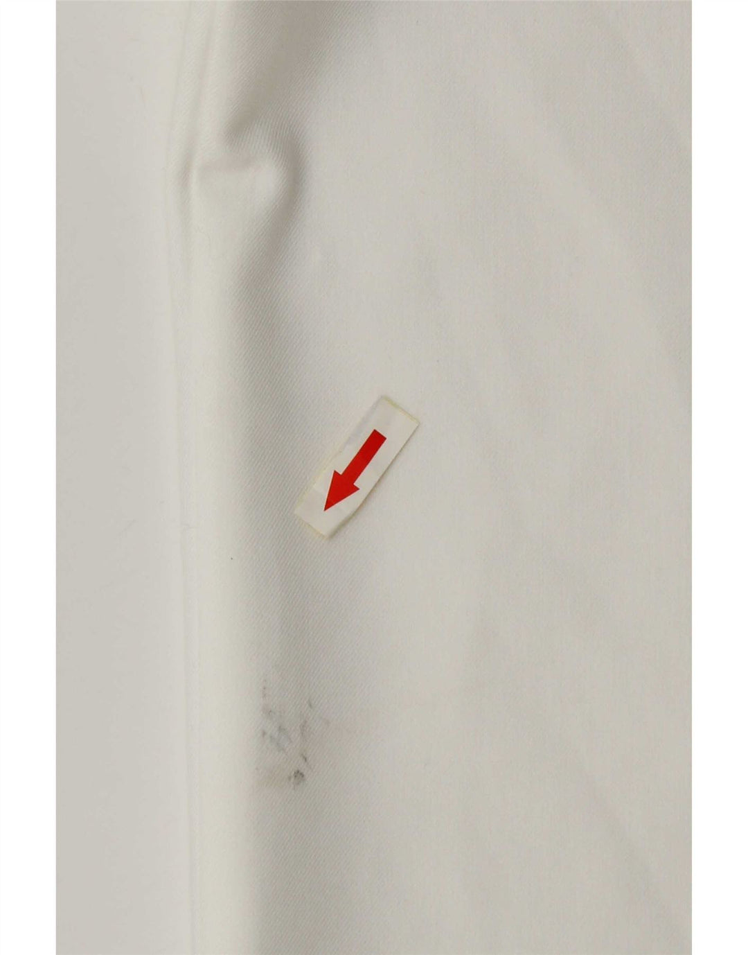 Zara Damen-Chinohose mit weitem Bein, Größe M, W28, L31, Weiß