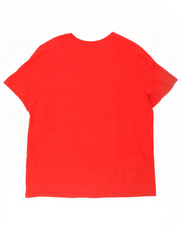 Nike Herren Grafik T-Shirt Top XL Rot