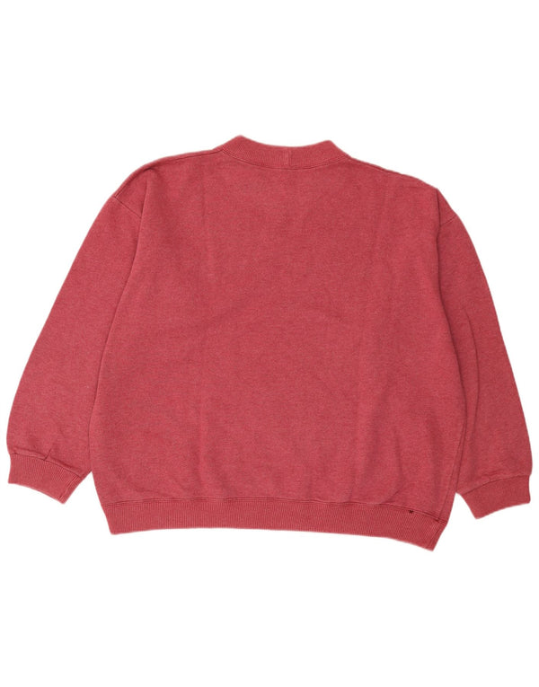 Vintage Herren Sweatshirt Pullover XL Pink