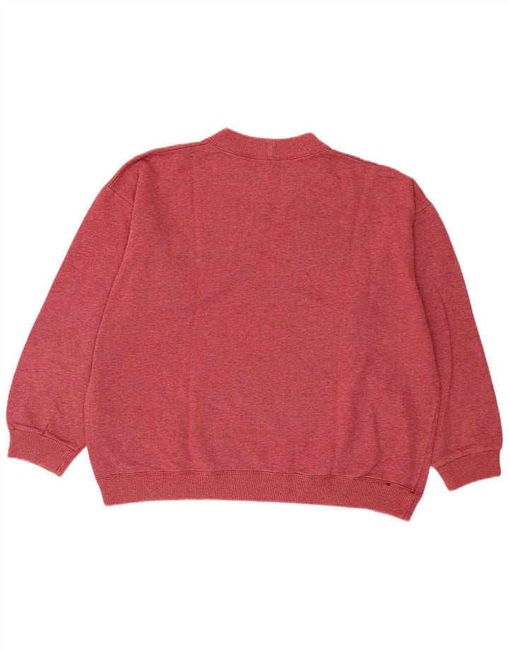 Vintage Herren Sweatshirt Pullover XL Pink