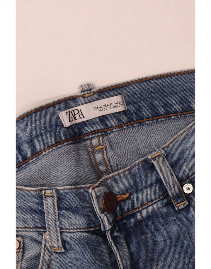 Kurze Jeans für Herren von Zara, Größe L, W32, L24, Blau