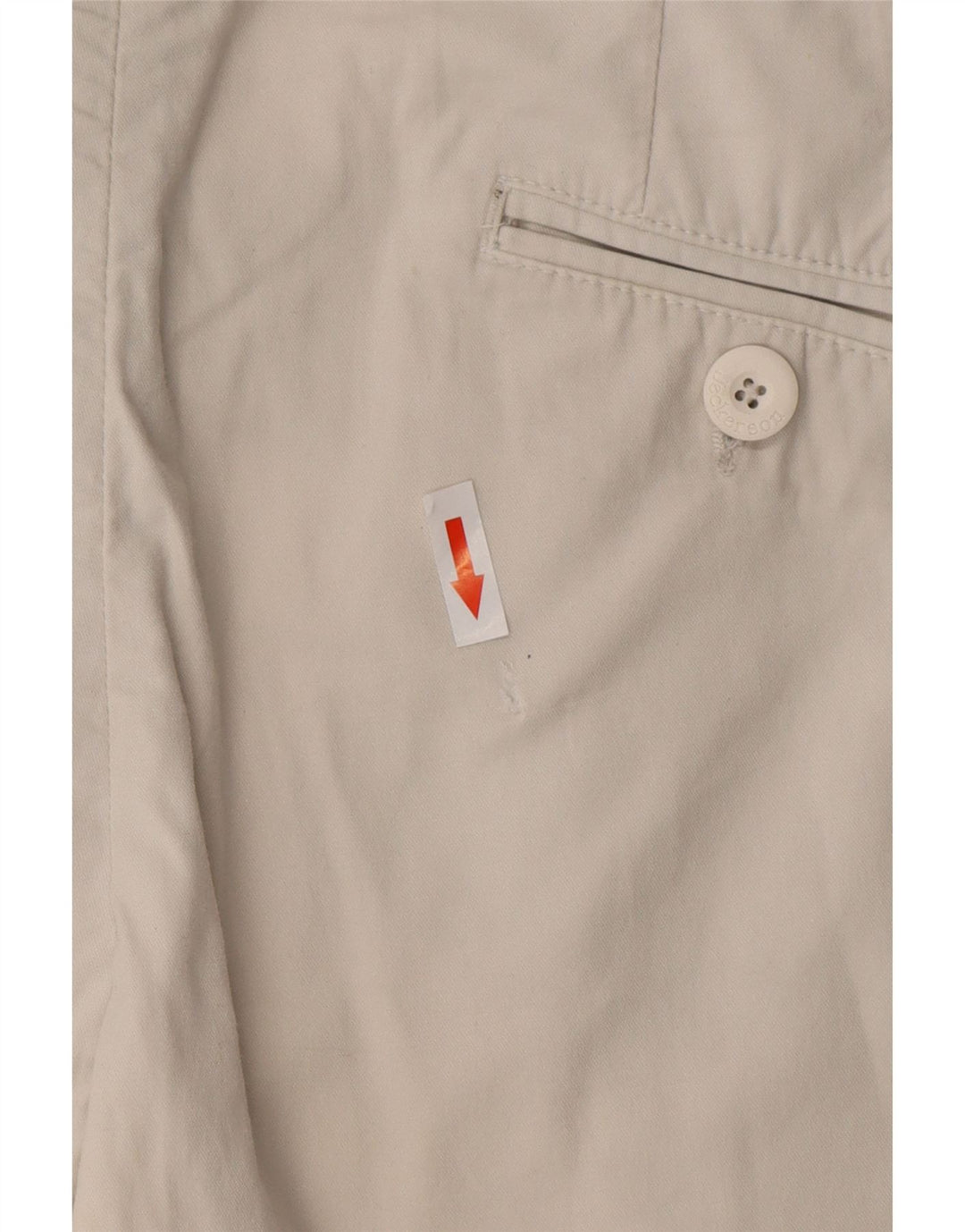 Jeckerson Damen Chinoshorts W31 Mittelbeige Baumwolle