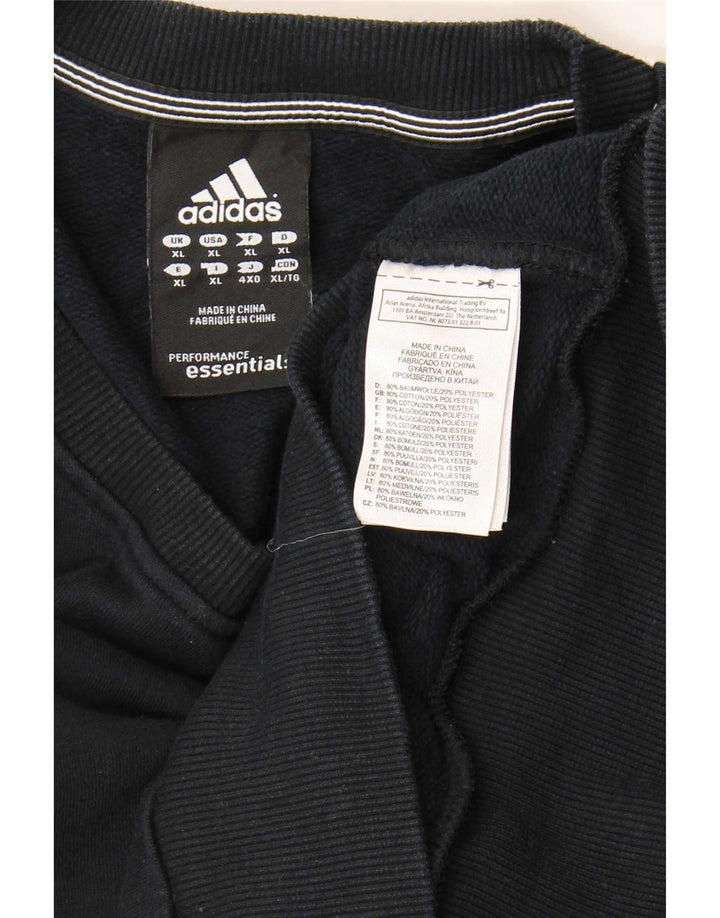 Adidas Herren Sweatshirt Pullover XL Marineblau Baumwolle