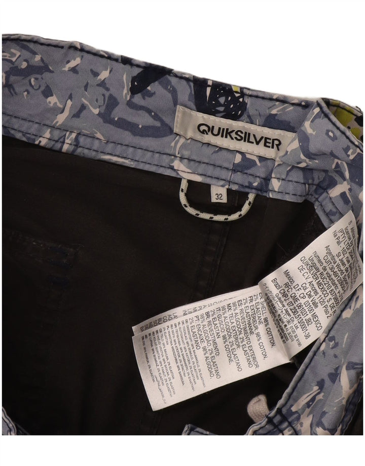 Quiksilver Herren-Badeshorts mit Grafik, mittelgraue Baumwolle