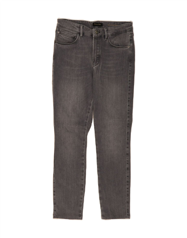MASSIMO DUTTI Womens High Rise Skinny Jeans EU 40 Medium W30 L27 Grey Vintage Massimo Dutti and Second-Hand Massimo Dutti from Messina Hembry 