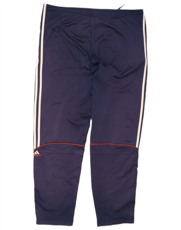 Adidas Herren-Trainingshose, groß, marineblau, Polyester