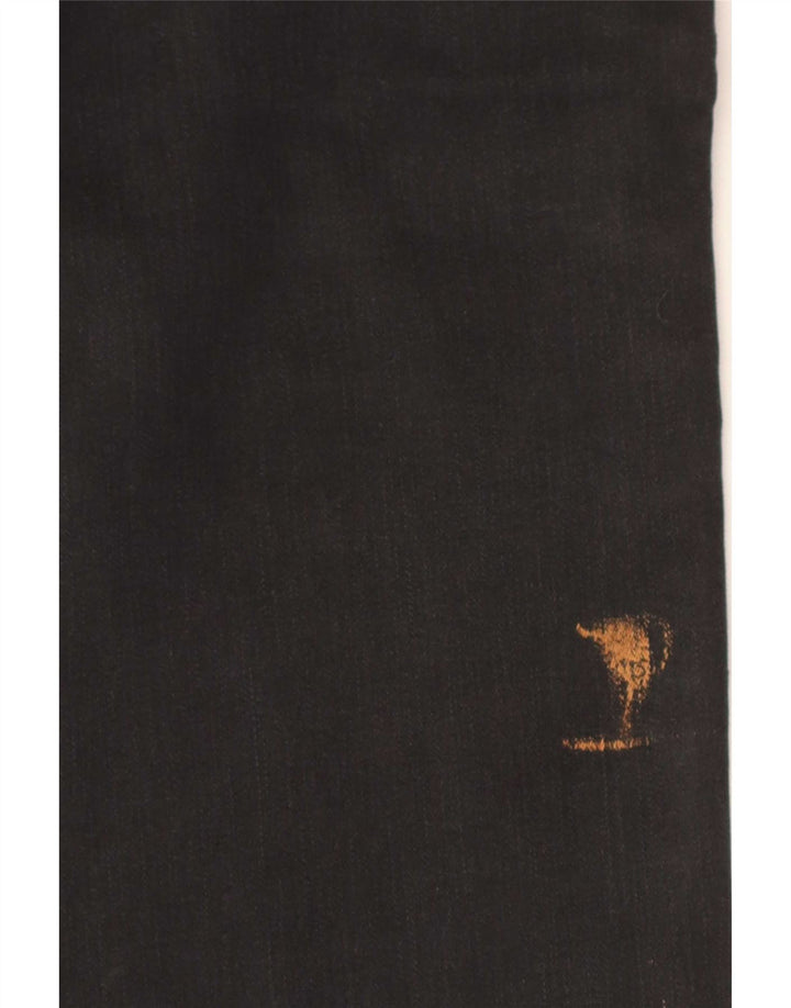 Marks & Spencer Damen Regular Straight Jeans UK 16 Large W32 L30 Schwarz